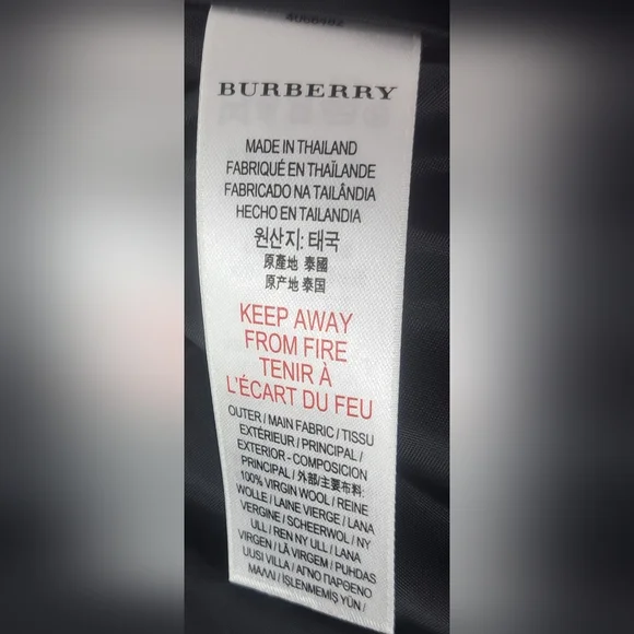 Burberry Children Boys Wool Dress Pants Red Tartan Plaid Winter Lined 14Y 29"W - Picture 12 of 16